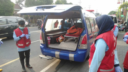 Seorang Pria Ditemukan Tak Bernyawa di Depan Ruko