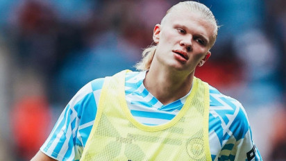 Gagal Tunjukan Performa Terbaiknya, Pep Guardiola Tetap Yakin Haaland akan Bantu City Raih Trofi Musim Ini