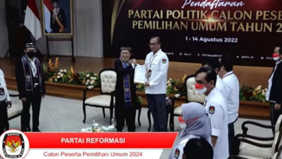 Partai Reformasi Daftar Jadi Peserta Pemilu 2024