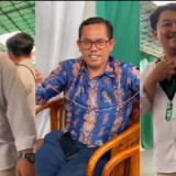 Viral Seorang Pengurus Baru Himpunan Mahasiswa Islam Pakai Kalung Salib, Netizen: Kalau Buat Gegayaan Itu Kurang Ajar