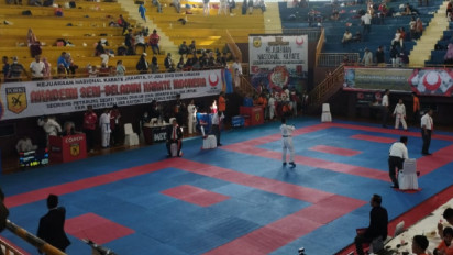 Kejurnas Karate ASKI 2022 Tantang 540 Atlet Karateka dari Seluruh Indonesia