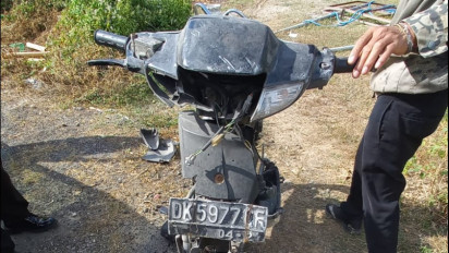 Diduga Mabuk, Seorang Pengendara Motor Tewas Terjun ke Jurang Sedalam 15 Meter di Badung, Bali