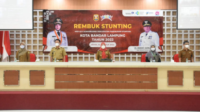 Kejar Target Penurunan Angka Stunting, Pemkot Bandar Lampung Kucurkan Dana Tambahan Rp2 Miliar