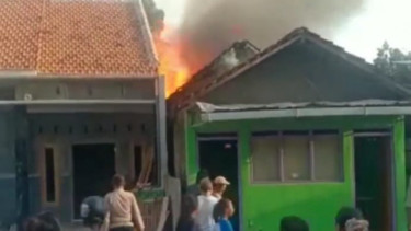 Gara-gara Bakar Sampah, Sebuah Warung Makan di Pati Terbakar