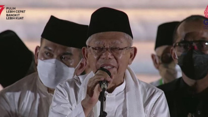 Wapres Ma'ruf Amin Sebut Penghuni Surga Kebanyakan Orang Indonesia: Tapi Ada yang Pakai Proses Pemanggangan
