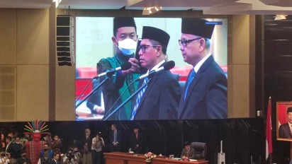 DPRD DKI Jakarta Melantik Anggota Dewan Pengganti Guruh dan Riano