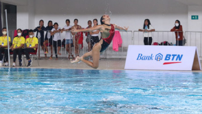 Putri DKI Jakarta Kuasai Emas Renang Astistik Beregu FAI 2022