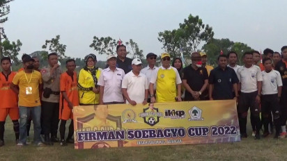 Tarik Kemampuan Pemain Sepakbola Handal, Firman Soebagyo Bentuk Kompetisi Bergengsi di Pati