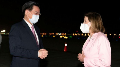 Nancy Pelosi Mendarat di Taiwan, China Gelar Latihan Militer
