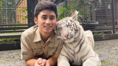 Alshad Ahmad Pelihara Hewan Buas, Ternyata Itu Impiannya Sejak Kecil