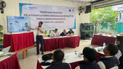 Program Langit Biru, Pemprov DKI Jakarta Gandeng PT RPP Gelar Pelatihan Teknisi Uji Emisi