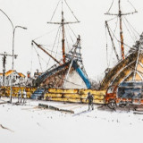 Serunya Menjelajahi Jakarta Lewat Sketsa Tinta di Galeri Nasional