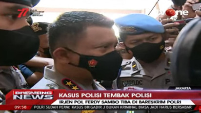 Muncul Perdana di Publik, Ferdy Sambo Mengaku Sudah Diperiksa 4 Kali
