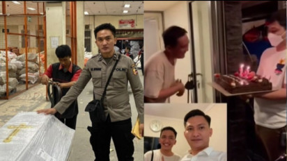 Nyesek! Momen Haru Kenangan Terakhir Saat Brigadir J Ngasih Surprise Ulang Tahun ke Adiknya, Tuai Perhatian Netizen