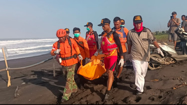4 Hari Pencarian, Jasad Korban Tenggelam di Pantai Kertojayan Purworejo Ditemukan