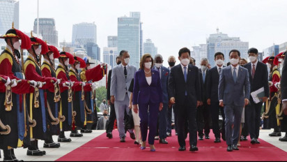 Setelah Taiwan, Nancy Pelosi Mengunjungi Korea Selatan