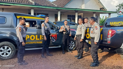 Teror Pembakaran Jember, Polisi Bersenjata Lengkap Jaga Desa Mulyorejo