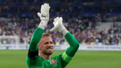 Tinggalkan Gawang Leicester, Schmeichel Cari Hasil Lebih Manis di Nice