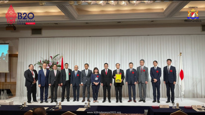 B20 Mempromosikan Investasi Perdagangan, Transisi Energi dan Proyek Berkelanjutan Di Jepang