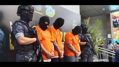 BNN Bali Tangkap 3 WNA Sindikat Narkotika International, Edarkan Kokain ke Wisatawan