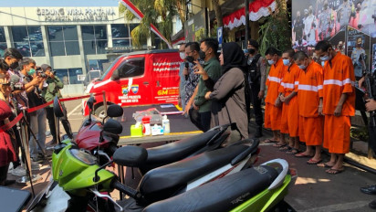 Menyamar Jadi Pembeli Motor Bodong di Medsos, Polisi Ringkus Komplotan Curanmor
