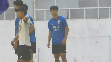 Tak Terpengaruh Isu Perselingkuhan, Dewangga Tetap Latihan Siap Tampil Bersama PSIS