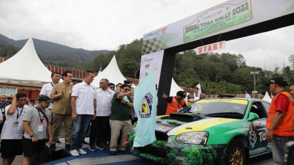 Tak Tanggung-tanggung Meningkatkan Perekonomian Sumut, Ijeck Gelar Kejurnas Danau Toba Rally 2022 di Simalungun