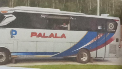 Polda Lampung Tangkap 9 Orang ABH Pelempar Bus di Jalan Tol