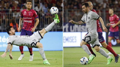 Balas Ejekan Adik Ronaldo, Akhirnya Messi Buktikan Bisa Saja Cetak Gol Salto