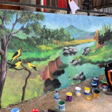 Serunya Festival Mural Ajang Promosikan Wisata Lokal Kudus