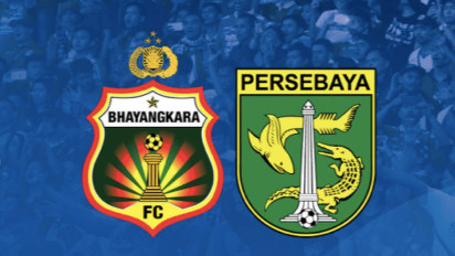 Link Streaming Bhayangkara FC vs Persebaya, Siaran Langsung dari Stadion Wibawa Mukti: Kick Off Pukul 20.30 WIB