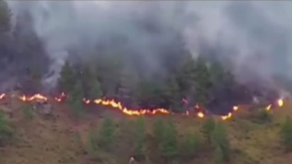 Perbukitan Danau Toba Terbakar, Terdapat Banyak Titik Api, Kadishut Sumut: Luas Kali dan Bertambah Terus