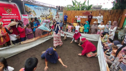 Peringati HUT RI Ke-77, Serunya Lomba Agustusan, Warga Antusias Setelah 2 Tahun Tak Digelar