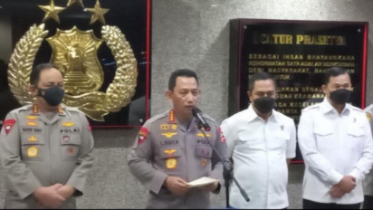 Link Live Streaming Pengumuman Tersangka Baru Kasus Brigadir J oleh Kapolri Jendeal Listyo Sigit, Ferdy Sambo Sudah Ditahan di Mako Brimob