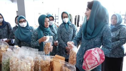 Tingkatkan Ekonomi Keluarga, Arumi Bachsin Gelar Workshop UP2K-PKK bagi Kader Desa/ Kelurahan Se-Jatim