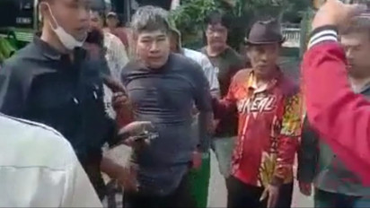 Rampas Motor, Seorang Warga Dihajar Massa