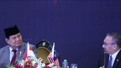 Menhan RI Prabowo Subianto Ajak Malaysia Kompak Dalam Misi Perdamaian Dunia