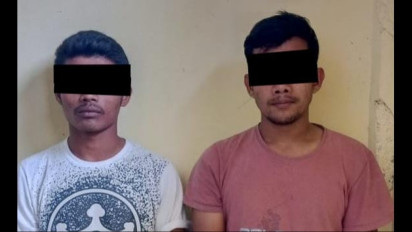 Setelah Buron selama 1 Tahun, 2 Pelaku Pencuri Mesin Potong Rumput Dibekuk Polres Bener Meriah