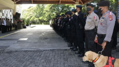 Polda Bali Siagakan 180 Personel Untuk Mengamankan DWG-3 Pada 9-11 Agustus