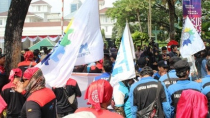 Ada Demo Buruh, Polisi Himbau Rabu Besok Hindari Gedung DPR dan Kawasan Senayan