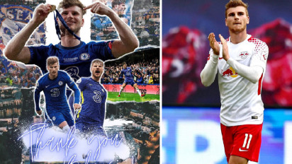 Target Cetak 100 Gol, Timo Werner Bahagia Kembali ke Leipzig dari Chelsea
