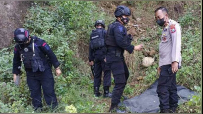 Granat Tangan Aktif Ditemukan Seorang Warga saat Hendak Memancing