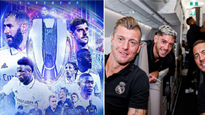 Real Madrid Bawa Seluruh 25 Pemain Utama ke Final Piala Super Cup Eropa