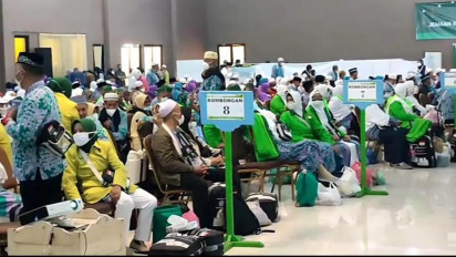 Jemaah Haji dari Embarkasi Surabaya yang Akan Pulang Tinggal 10 Persen