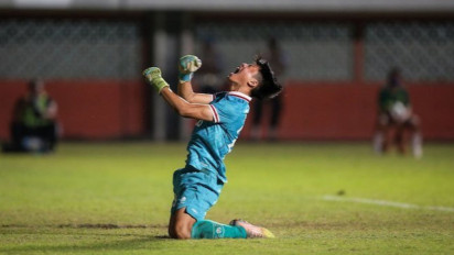 Berdzikir, Kunci Sukses Kiper Timnas Andrika Rachman Gagalkan Penalti Myanmar di Semifinal Piala AFF U-16 2022