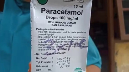 Dinkes Kota Tangerang Akui Pemberian Obat Penurun Panas Kedaluwarsa Kepada Balita Akibat Kelalaian Petugas
