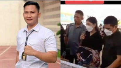 Nyesek! Sambil Menangis Vera Simanjuntak Bawa Kado yang Tak Sempat Dikasih ke Brigadir J