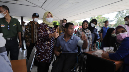 Seribu Atlet Porda dan Peparda Sleman Jalani Skrining Kesehatan