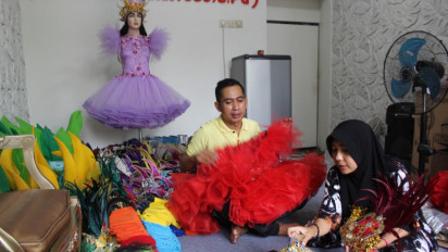 Dua Tahun Terpuruk, Kini Pelaku Usaha Persewaan Baju Adat dan Karnaval Mulai Bangkit