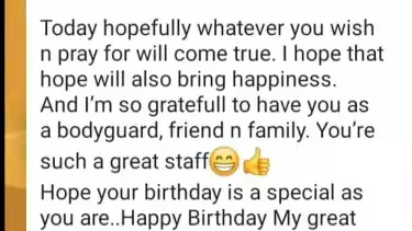 tangkapan layar chat yang diduga dari Putri Sambo ke Brigadir J